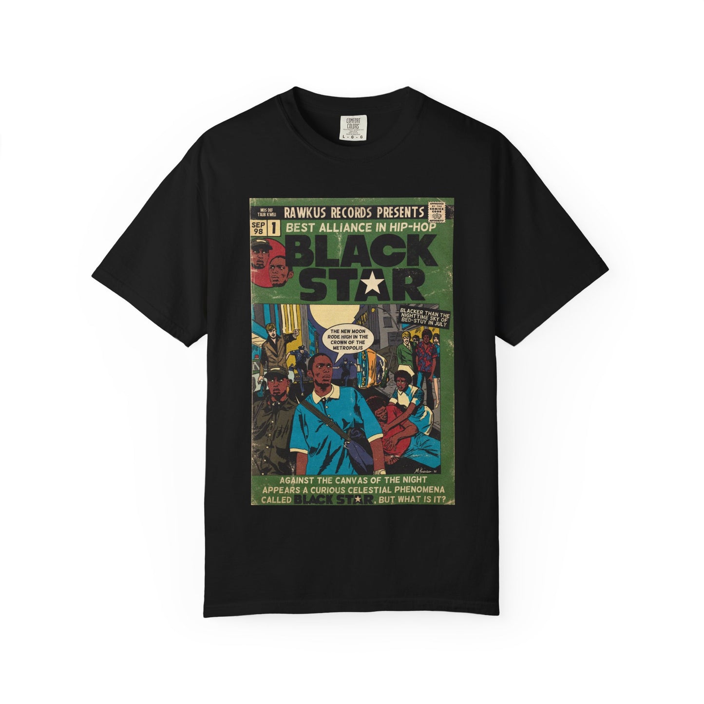 Mos Def & Talib Kweli - Black Star - Unisex Comfort Colors T-shirt