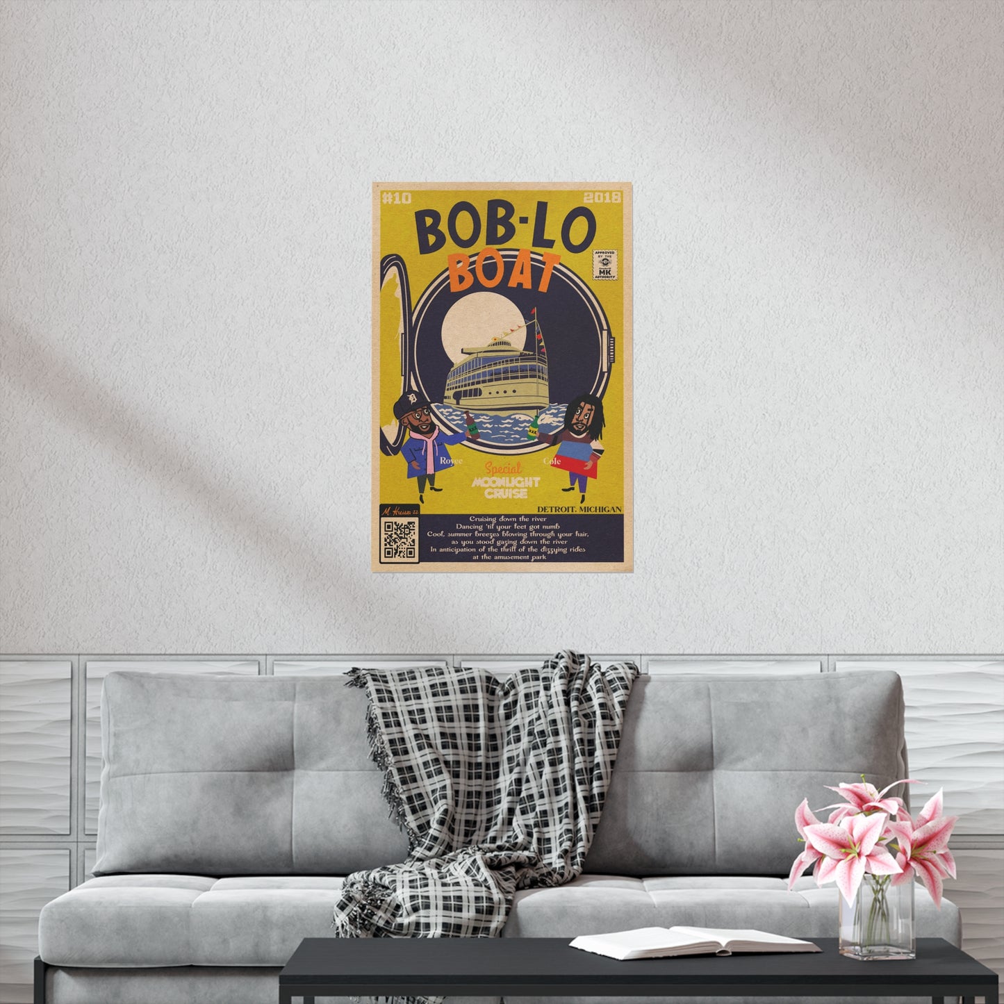 Royce Da 5’9 & J. Cole - Boblo Boat - Vertical Matte Poster