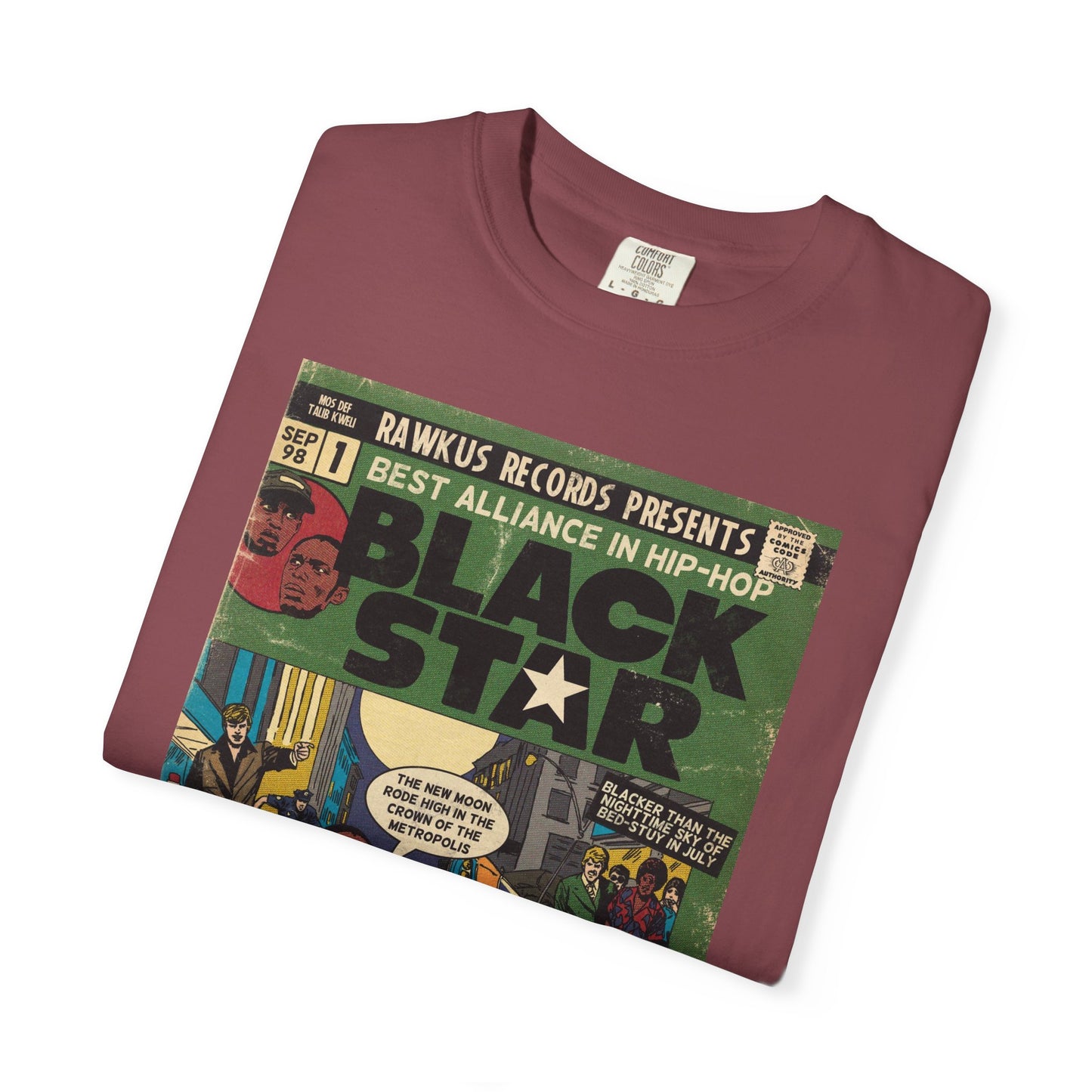 Mos Def & Talib Kweli - Black Star - Unisex Comfort Colors T-shirt
