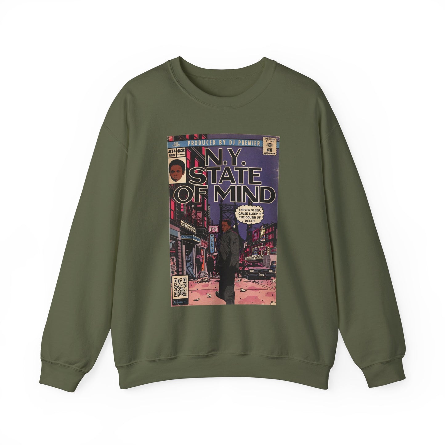Nas - NY State of Mind - Unisex Heavy Blend™ Crewneck Sweatshirt