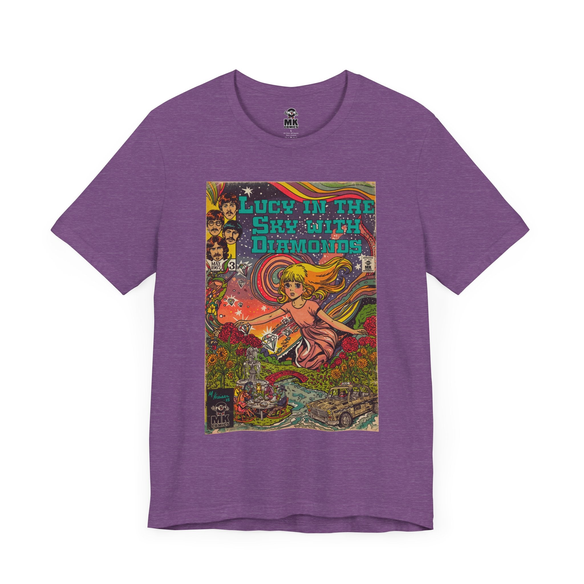 Lucy in the Sky with Diamonds - Unisex Jersey Short Sleeve Tee