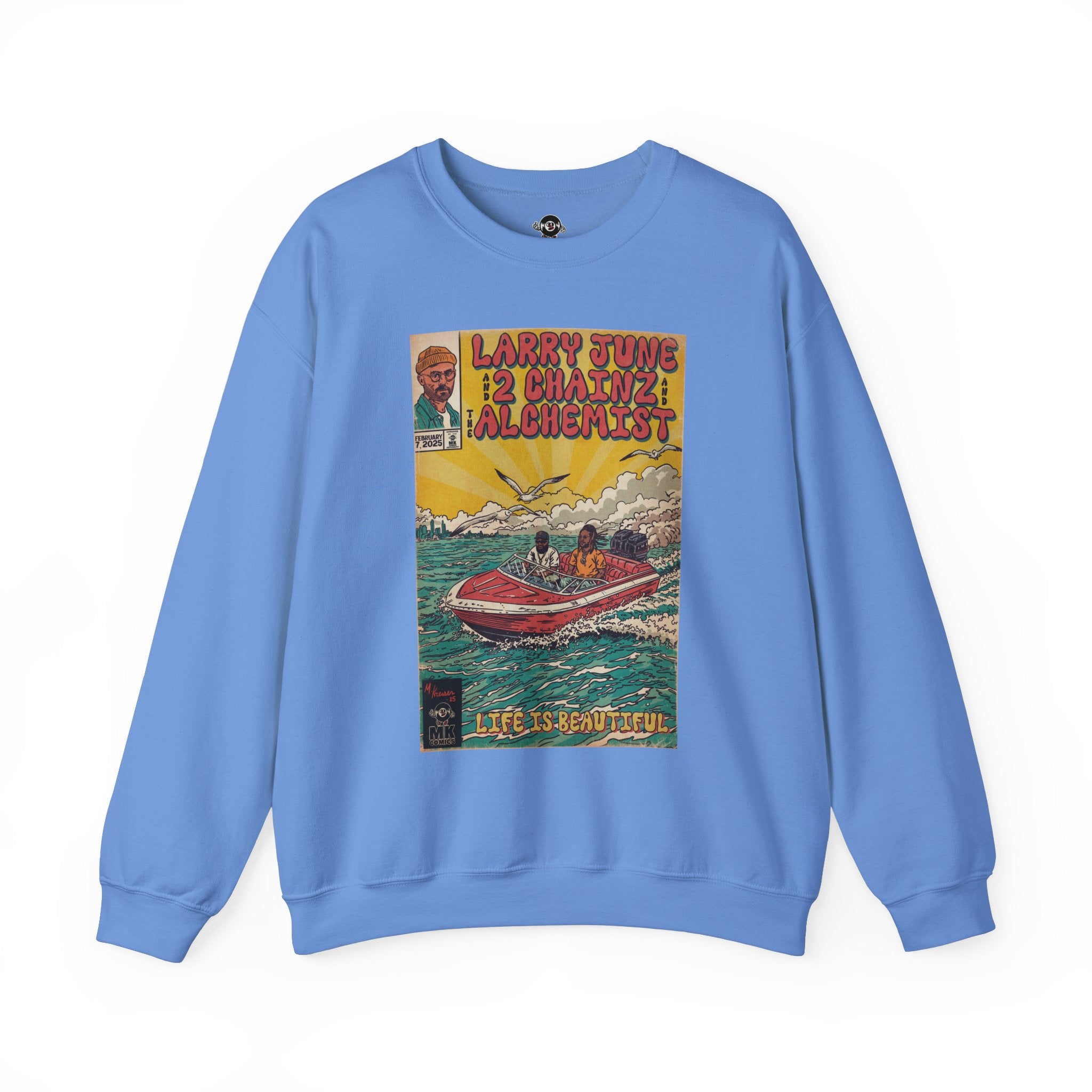 Life is Beautiful - Unisex Heavy Blend™ Crewneck Sweatshirt