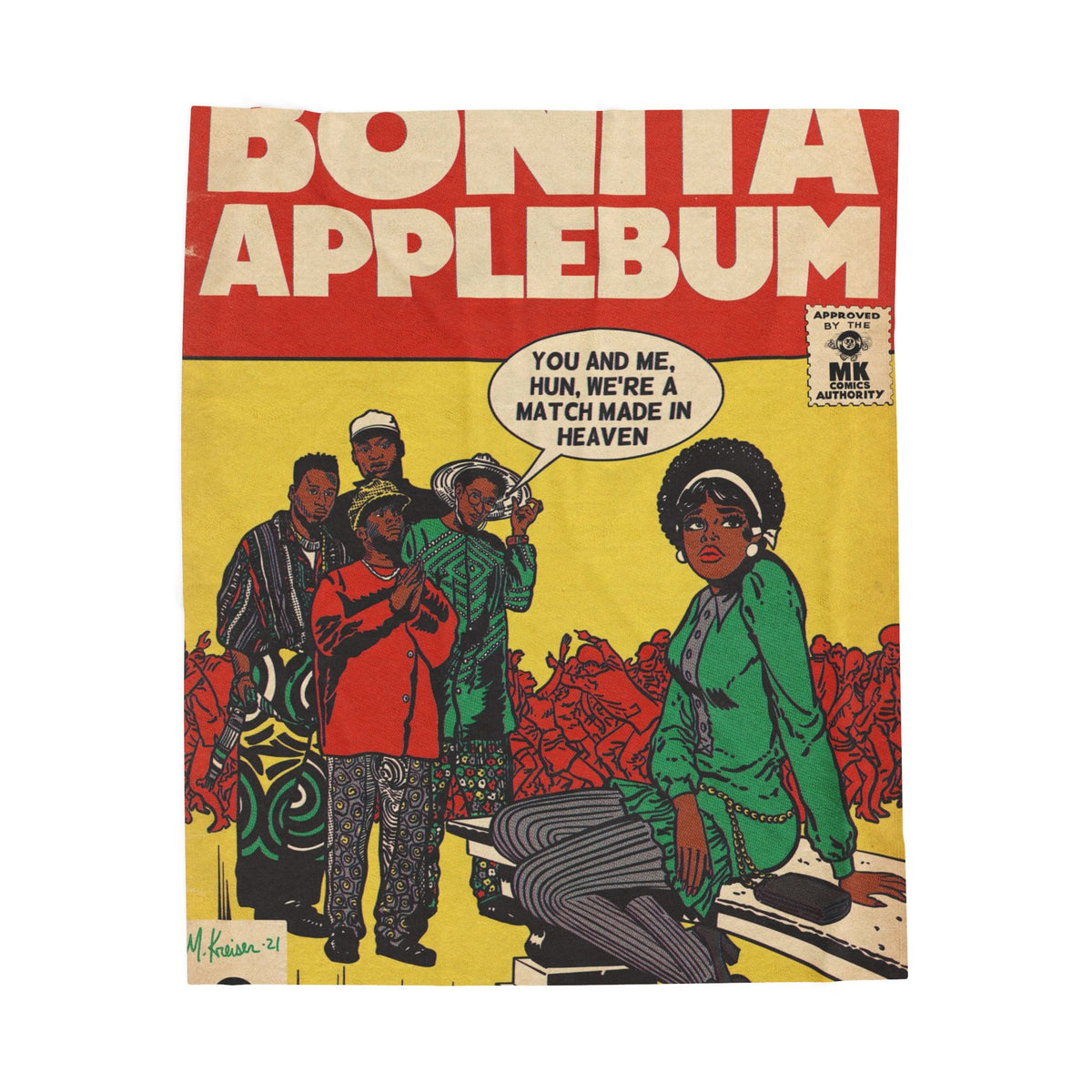 Bonita Applebum - Velveteen Plush Blanket