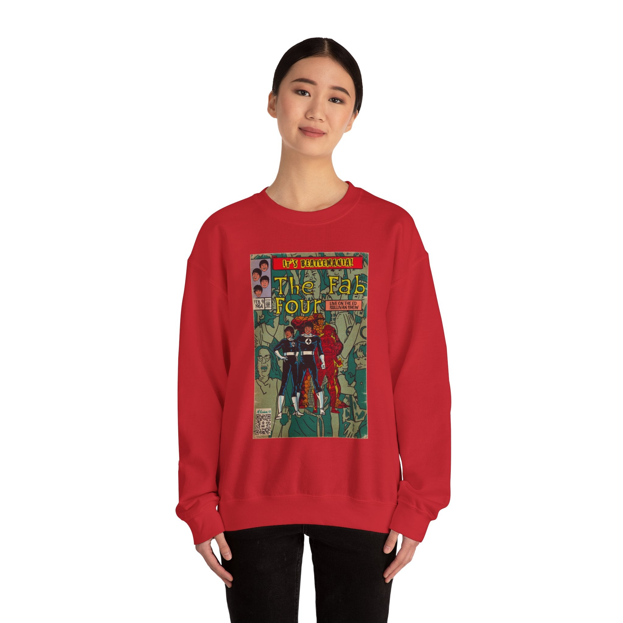 Beatlemania -  Unisex Heavy Blend™ Crewneck Sweatshirt