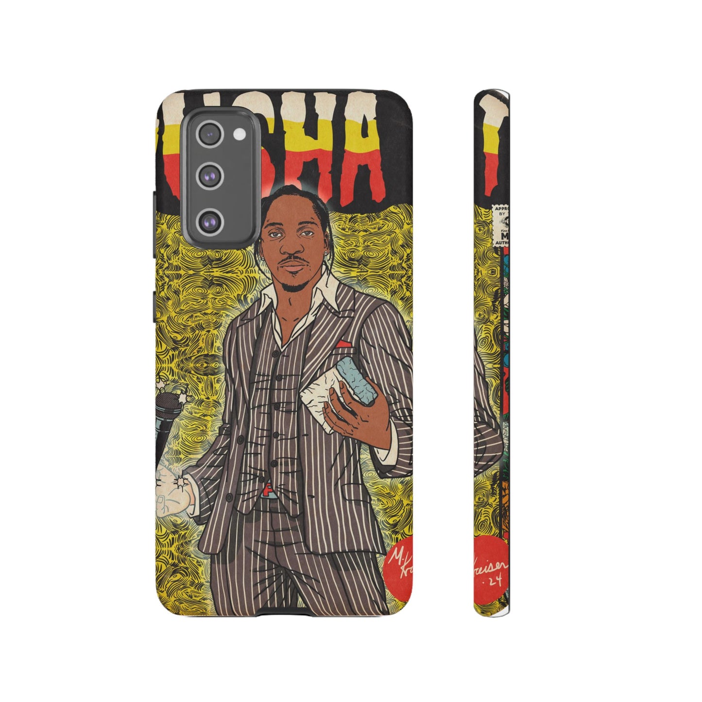 Pusha T - Comic Book Art - Tough Phone Cases