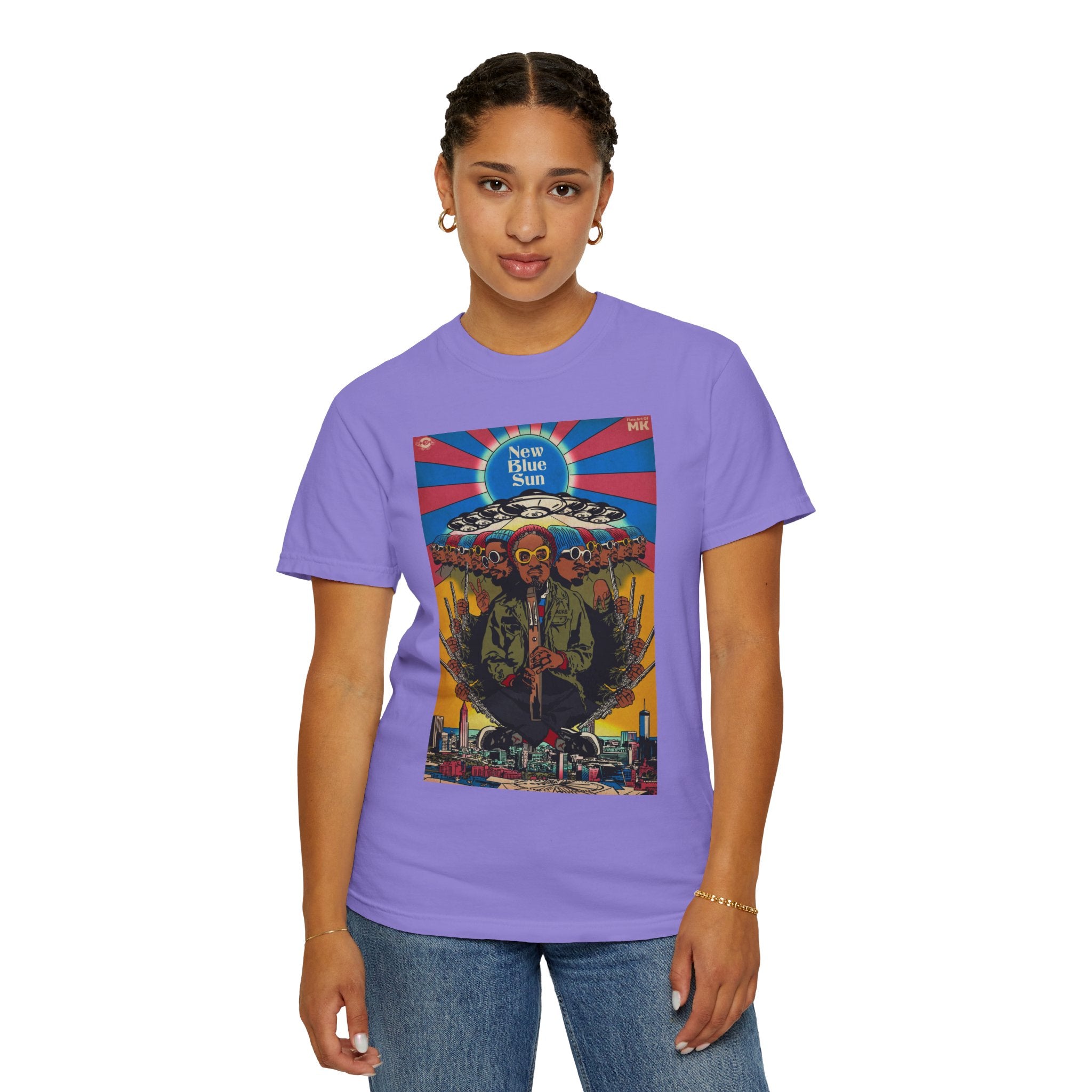 New Blue Sun - Unisex Comfort Colors T-shirt
