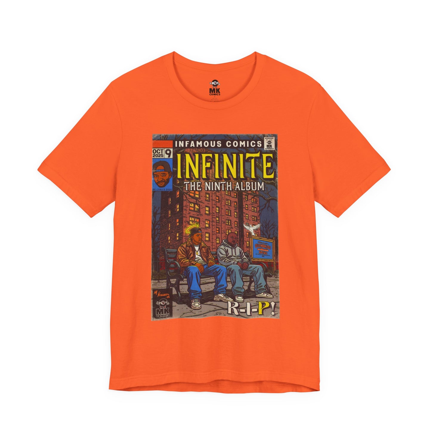 Infinite - Comic Book Art - Unisex Jersey Short Sleeve Tee