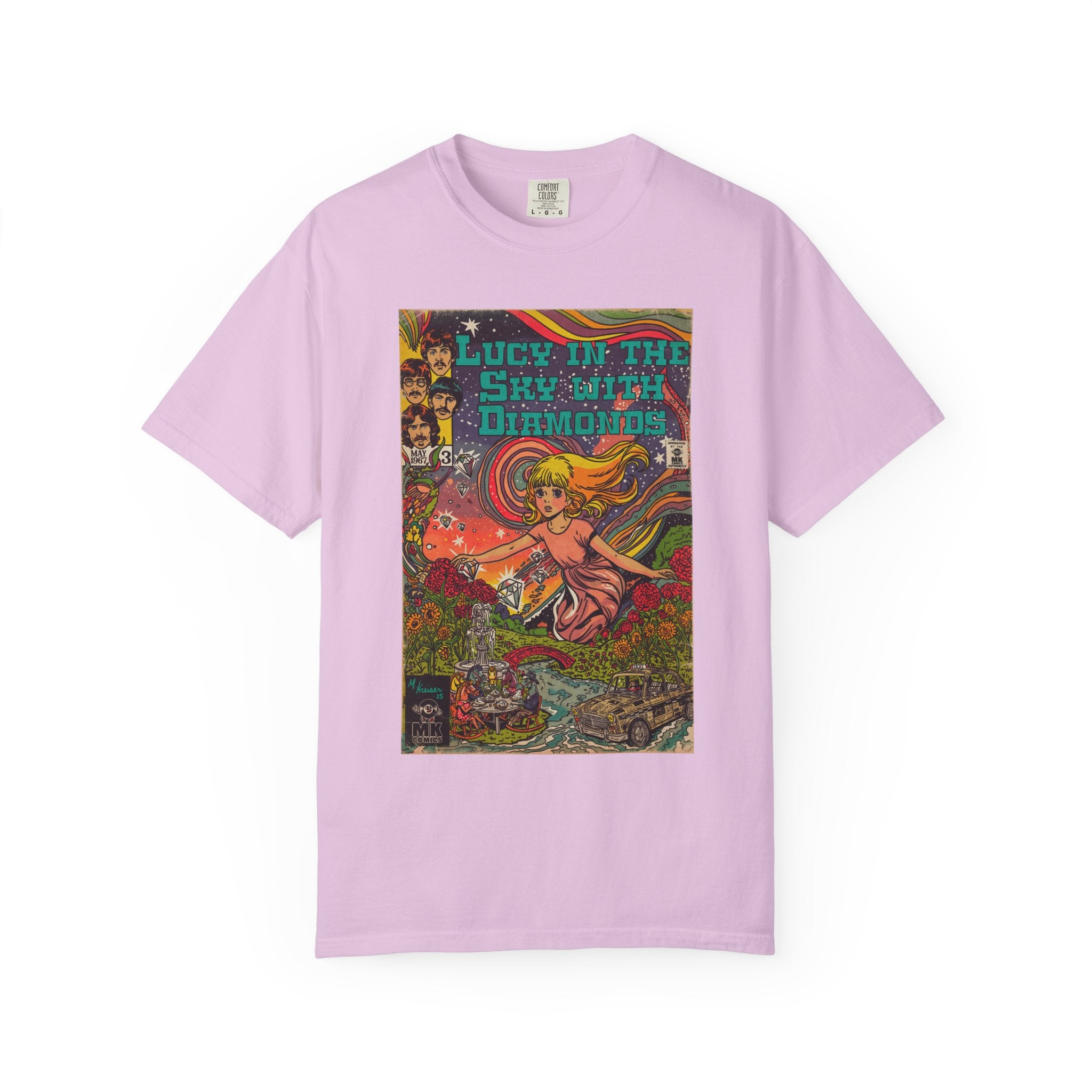 Lucy in the Sky with Diamonds - Unisex Comfort Colors T-shirt
