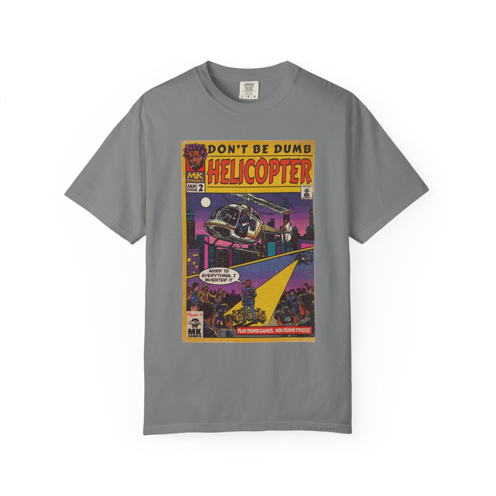 Helicopter - Unisex Comfort Colors T-shirt
