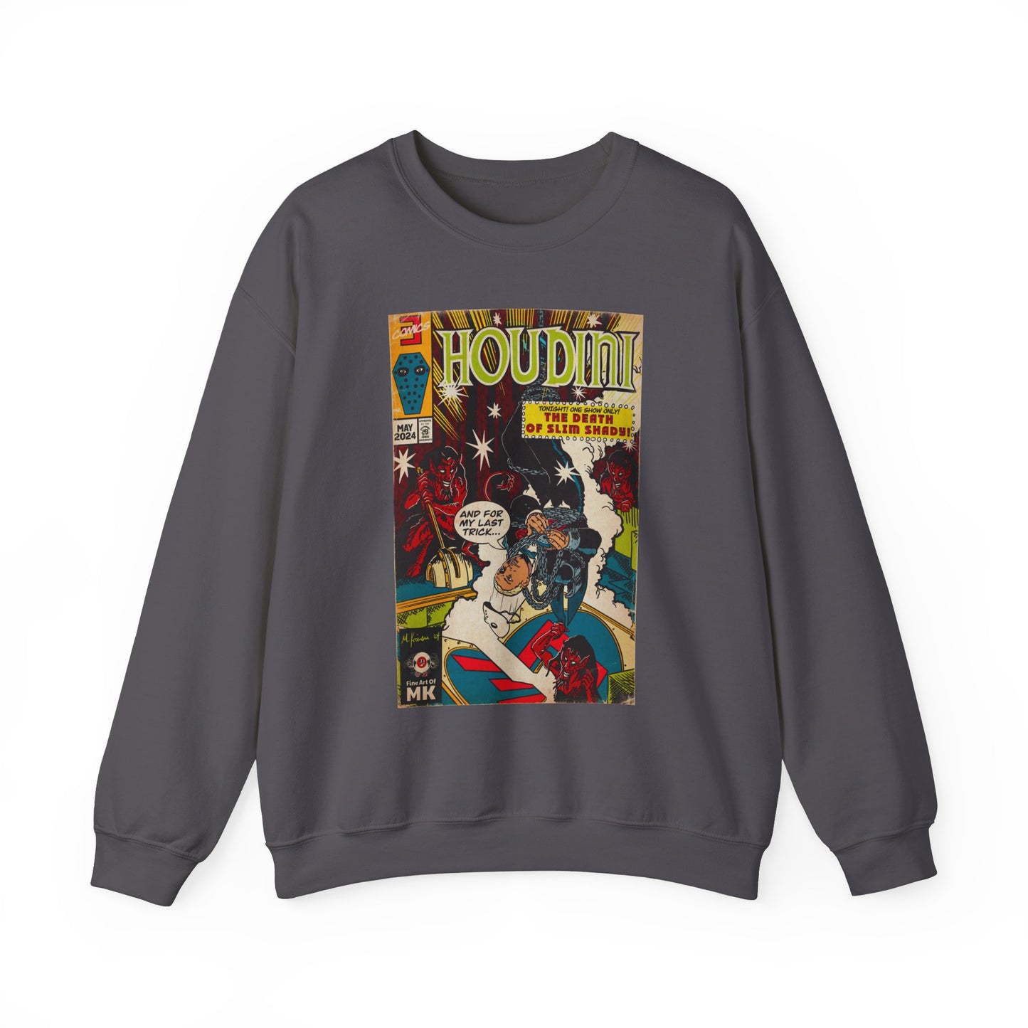 Eminem - Houdini - Unisex Heavy Blend™ Crewneck Sweatshirt