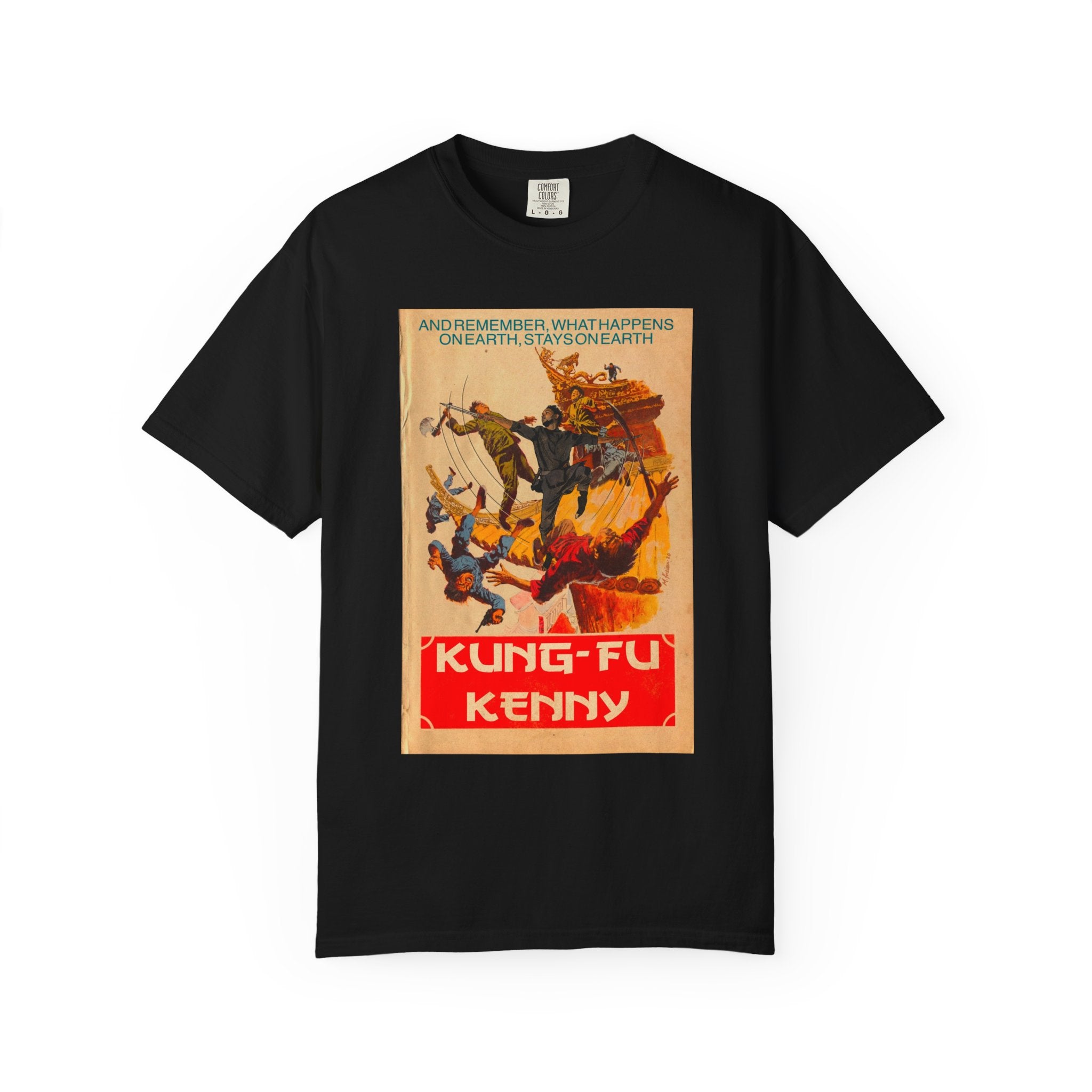 Kung Fu Kenny - Unisex Comfort Colors T-shirt