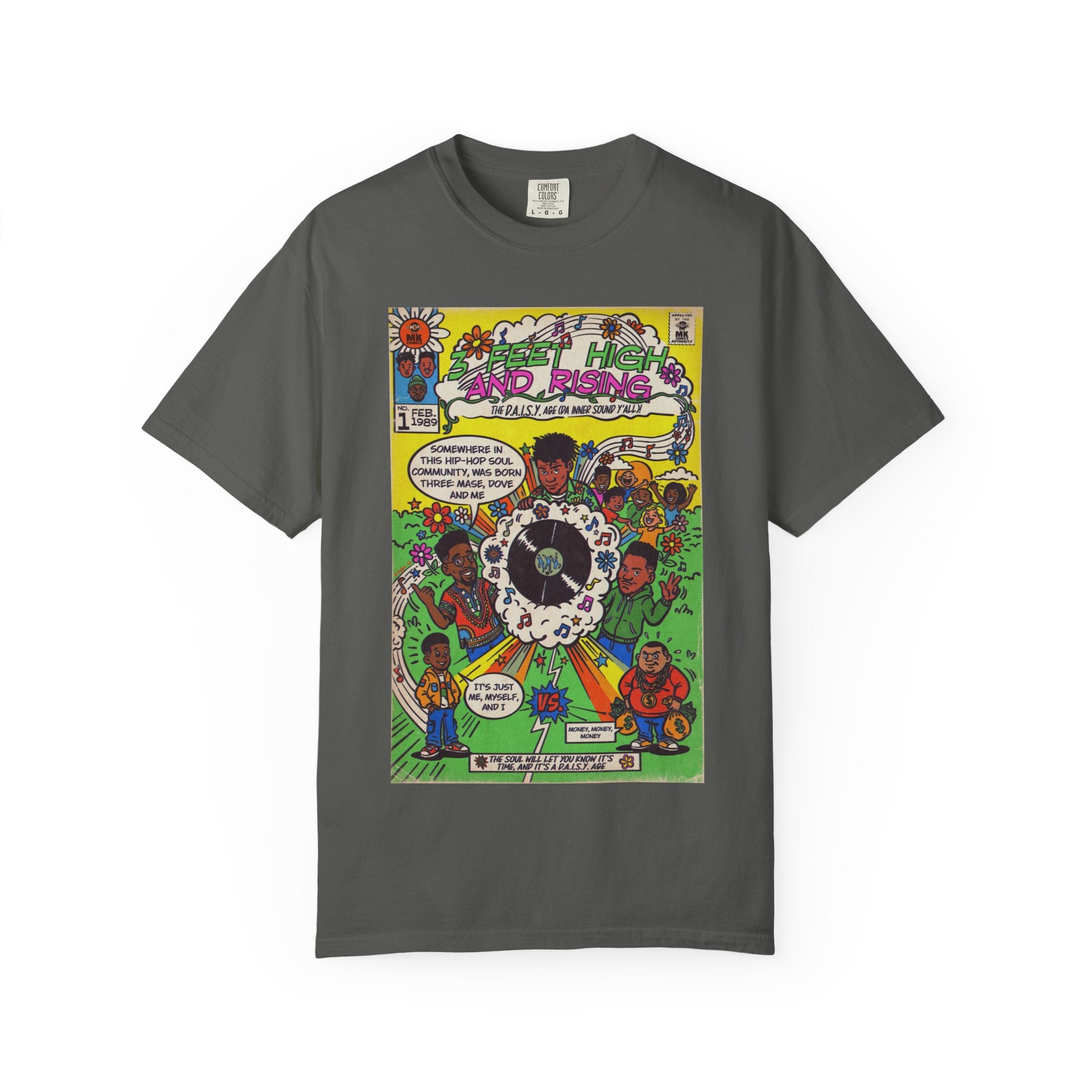 3 Feet High & Rising - Unisex Comfort Colors T-shirt