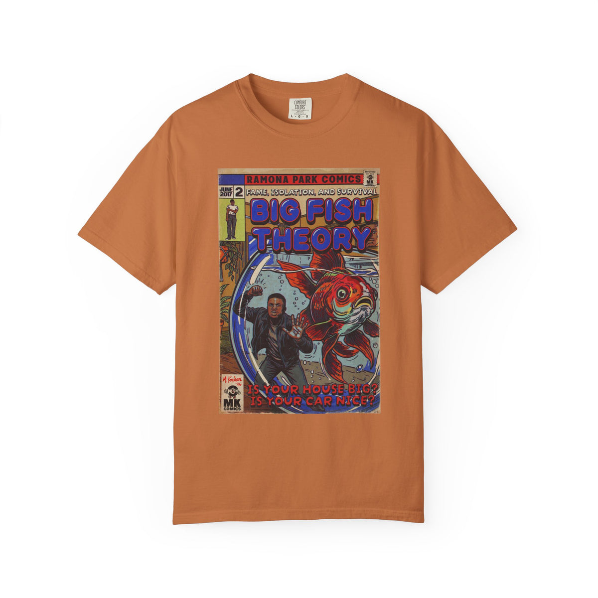 Big Fish Theory - Unisex Garment-Dyed T-shirt