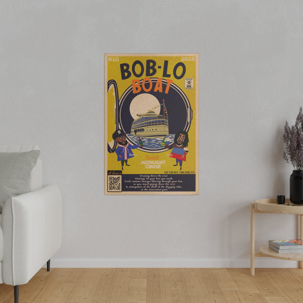 Boblo Boat - Matte Canvas, Stretched