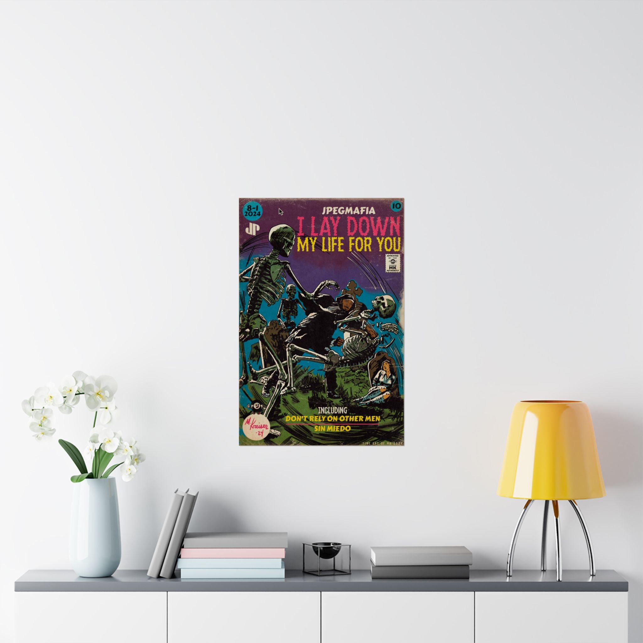 I Lay Down My Life For You - Matte Vertical Poster