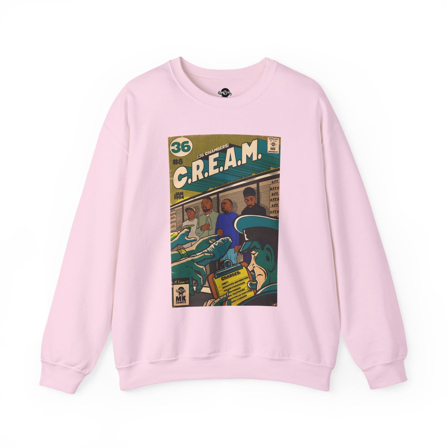 C.R.E.A.M - Unisex Heavy Blend™ Crewneck Sweatshirt