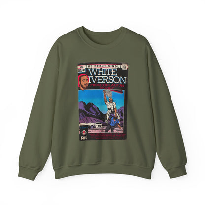 Post Malone - White Iverson -  Unisex Heavy Blend™ Crewneck Sweatshirt