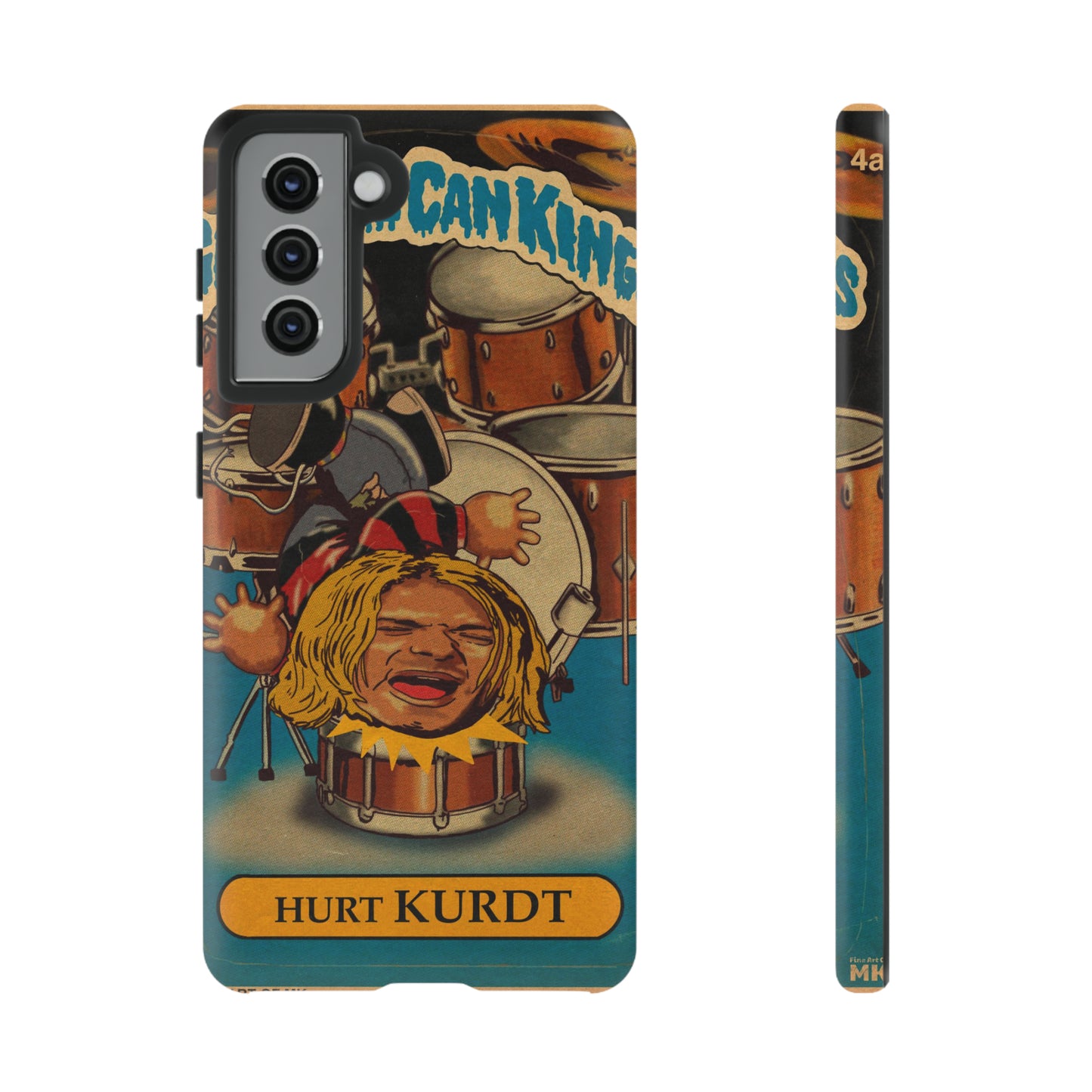 Hurt KURDT - Garbage Can Kings - Nirvana - Tough Phone Cases