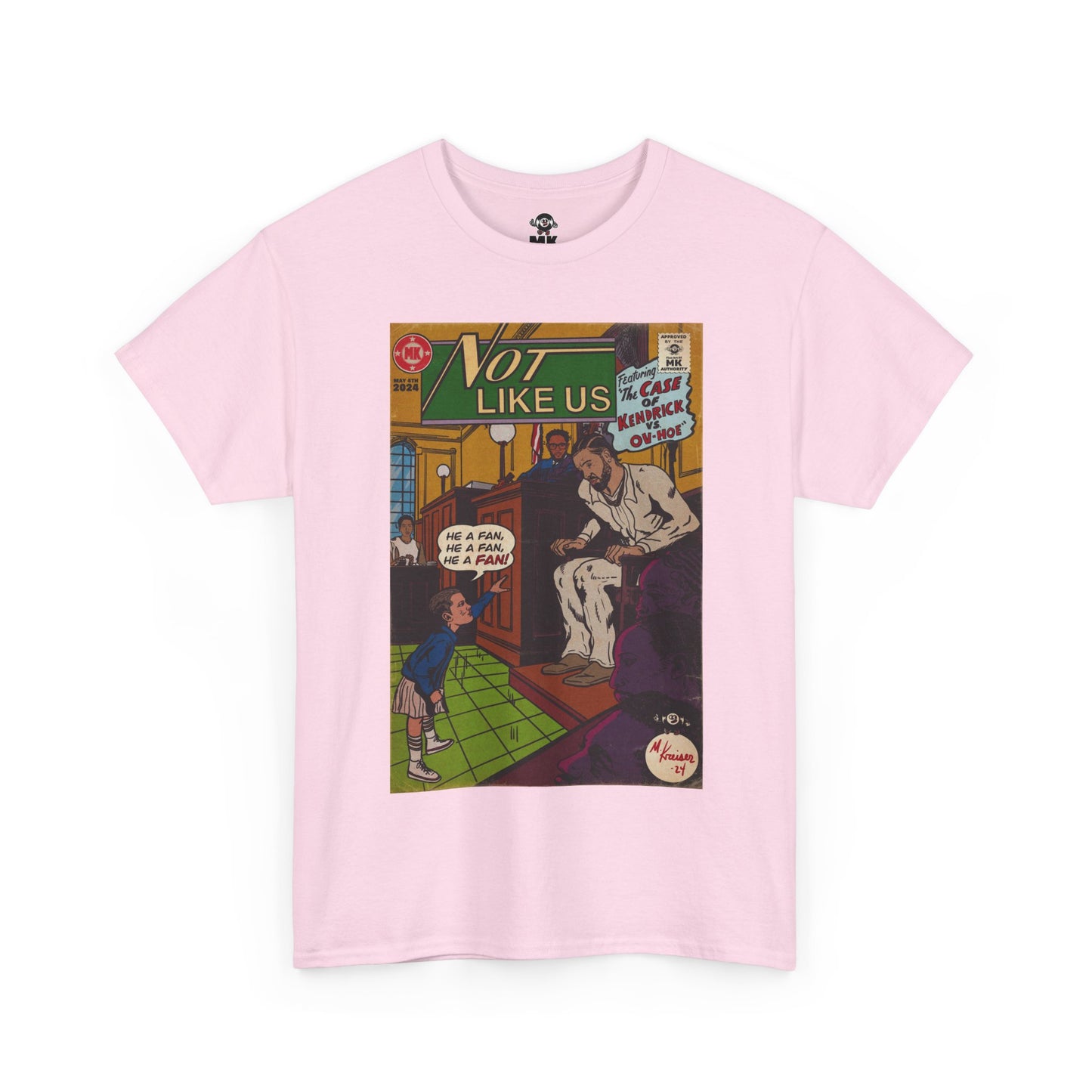 Not Like Us - MK Classic - Unisex Heavy Cotton Tee