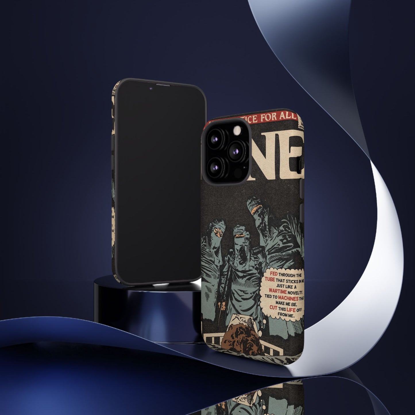 Metallica- One - Johnny Got His Gun Comic Book Art - Tough Phone Cases