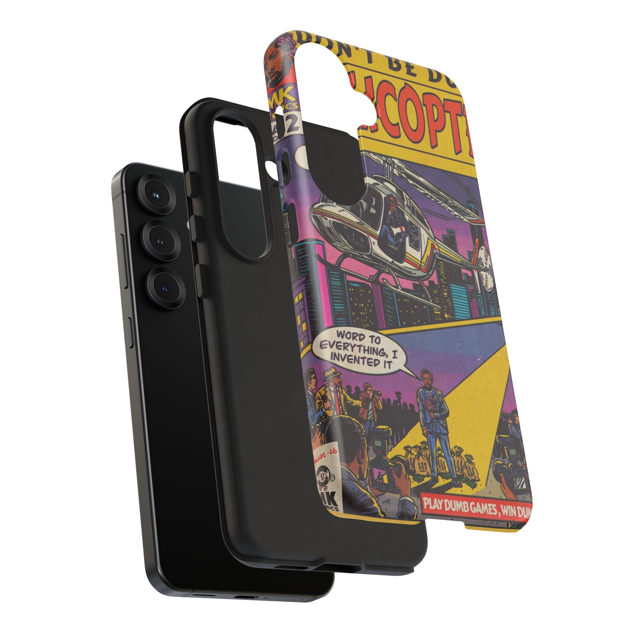 Helicopter - Tough Phone Cases