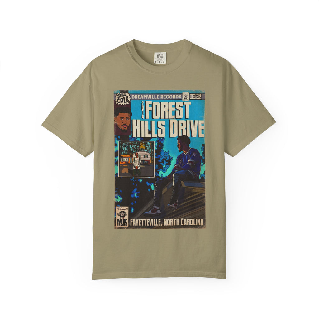 Forest Hills Drive - Unisex Garment-Dyed T-shirt