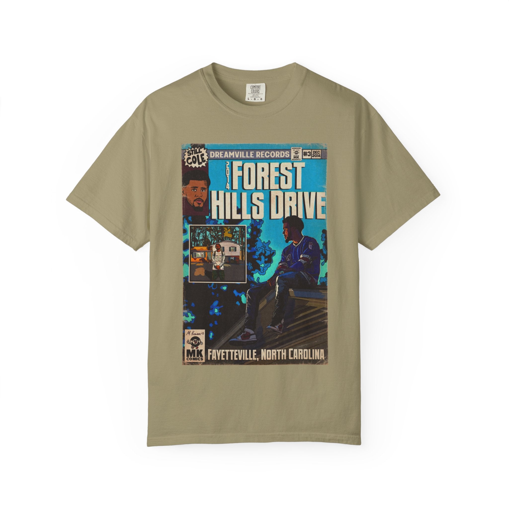 Forest Hills Drive - Unisex Garment-Dyed T-shirt