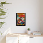 Fantasy Remix - Matte Canvas, Framed (Multi-color)