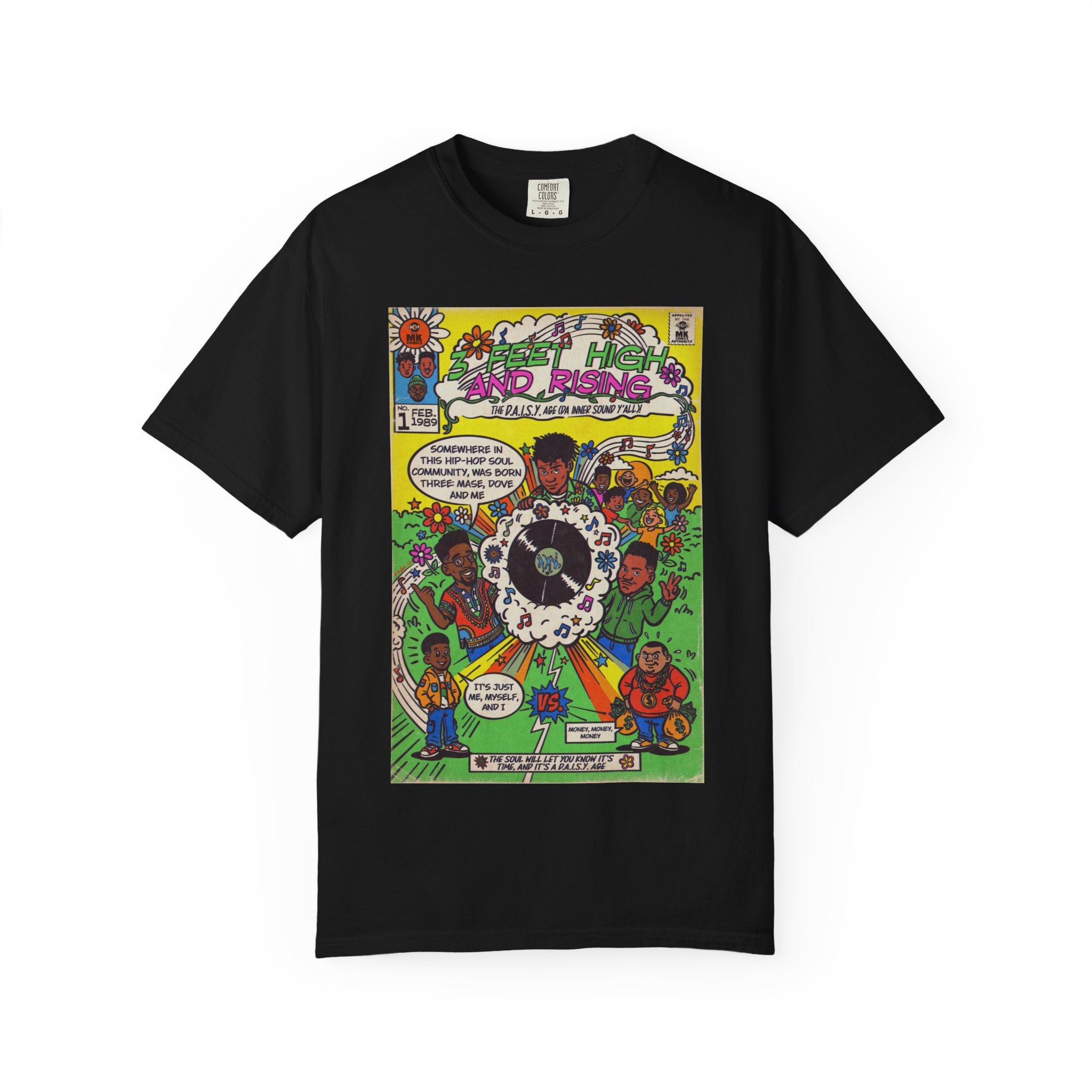 3 Feet High & Rising - Unisex Comfort Colors T-shirt
