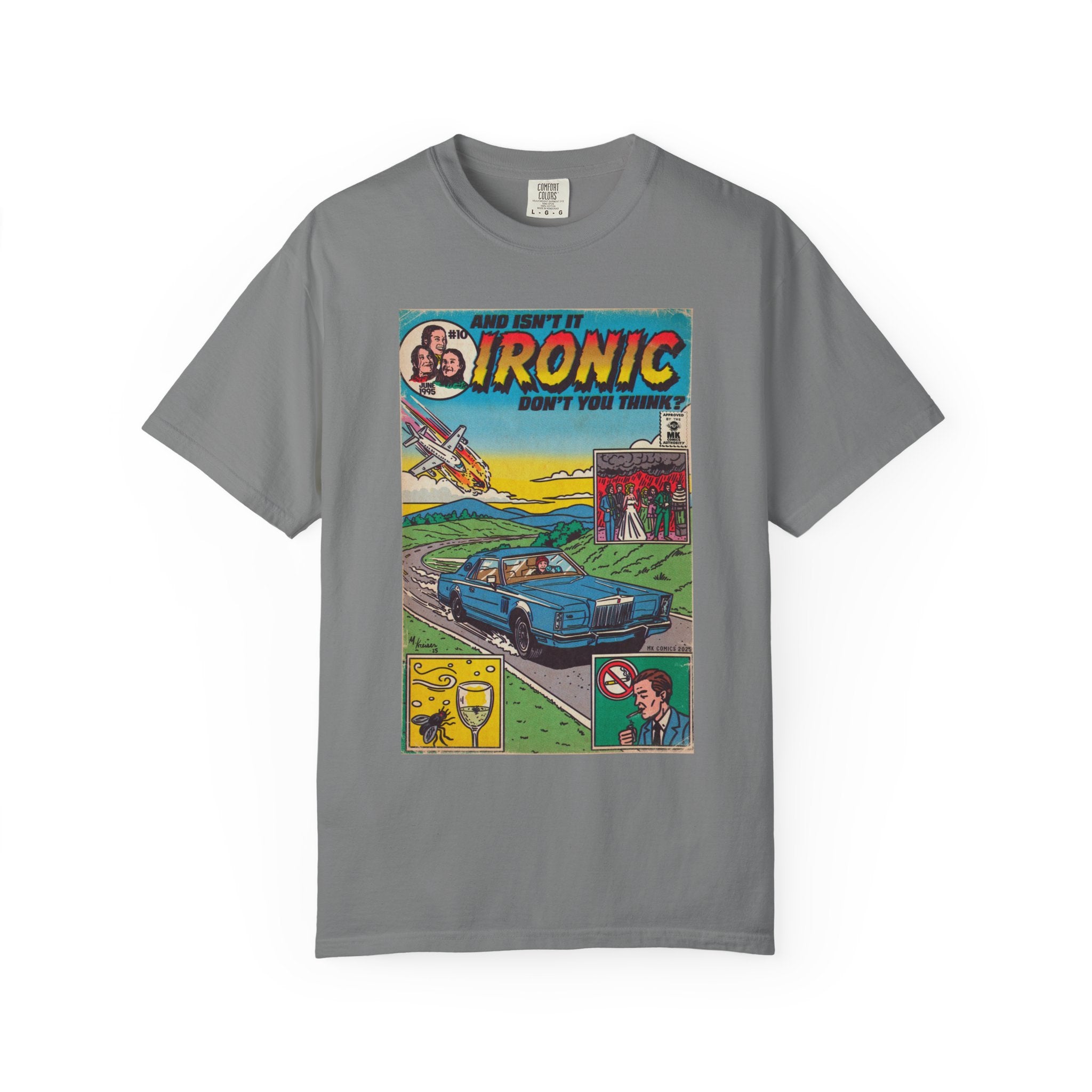 Ironic - Unisex Comfort Colors T-shirt