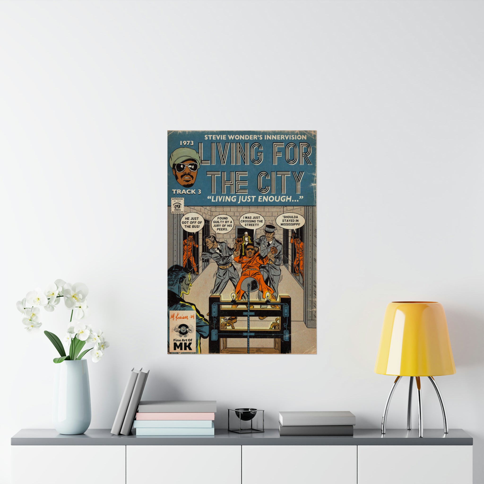 Living For The City - Matte Vertical Posters