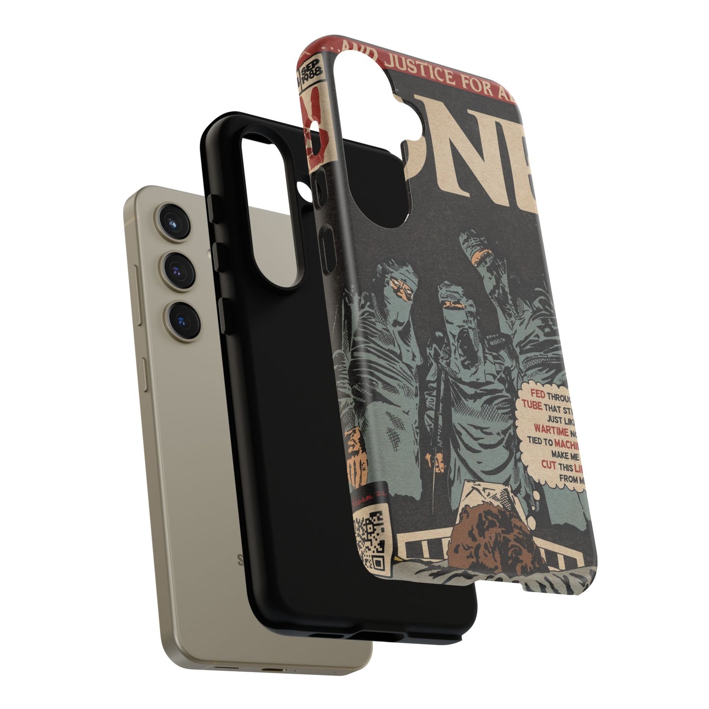 Metallica- One - Johnny Got His Gun Comic Book Art - Tough Phone Cases