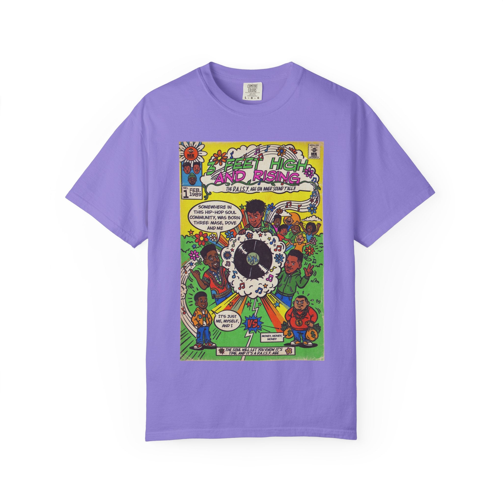 3 Feet High & Rising - Unisex Comfort Colors T-shirt