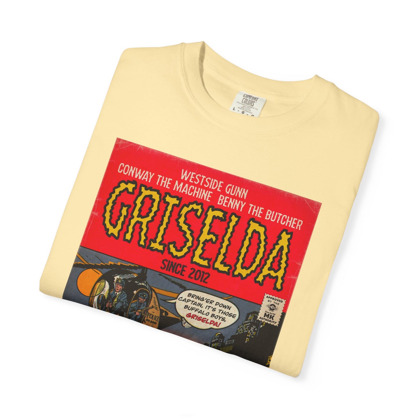 Griselda - Comic Book Art - Unisex Garment-Dyed T-shirt