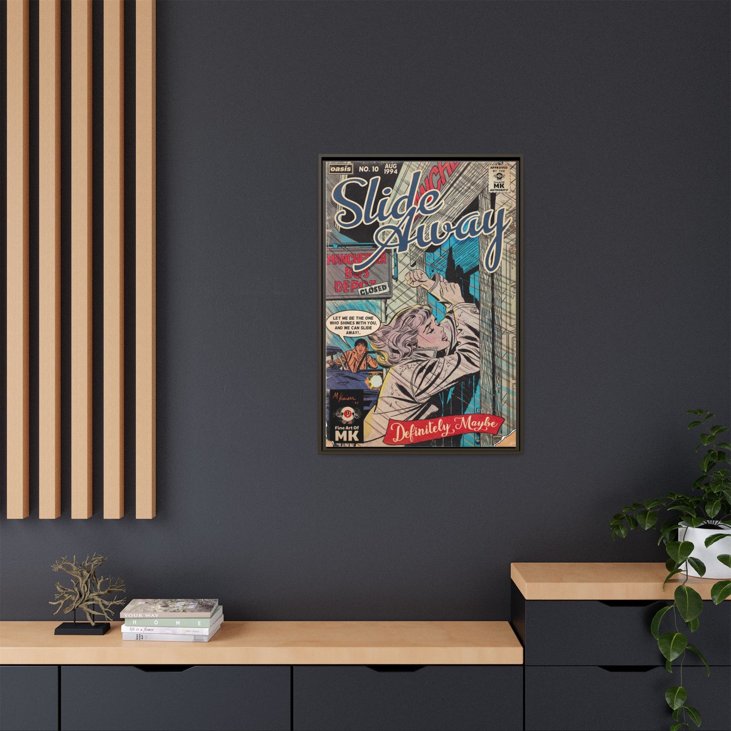 Oasis - Slide Away - Gallery Canvas Wraps, Vertical Frame