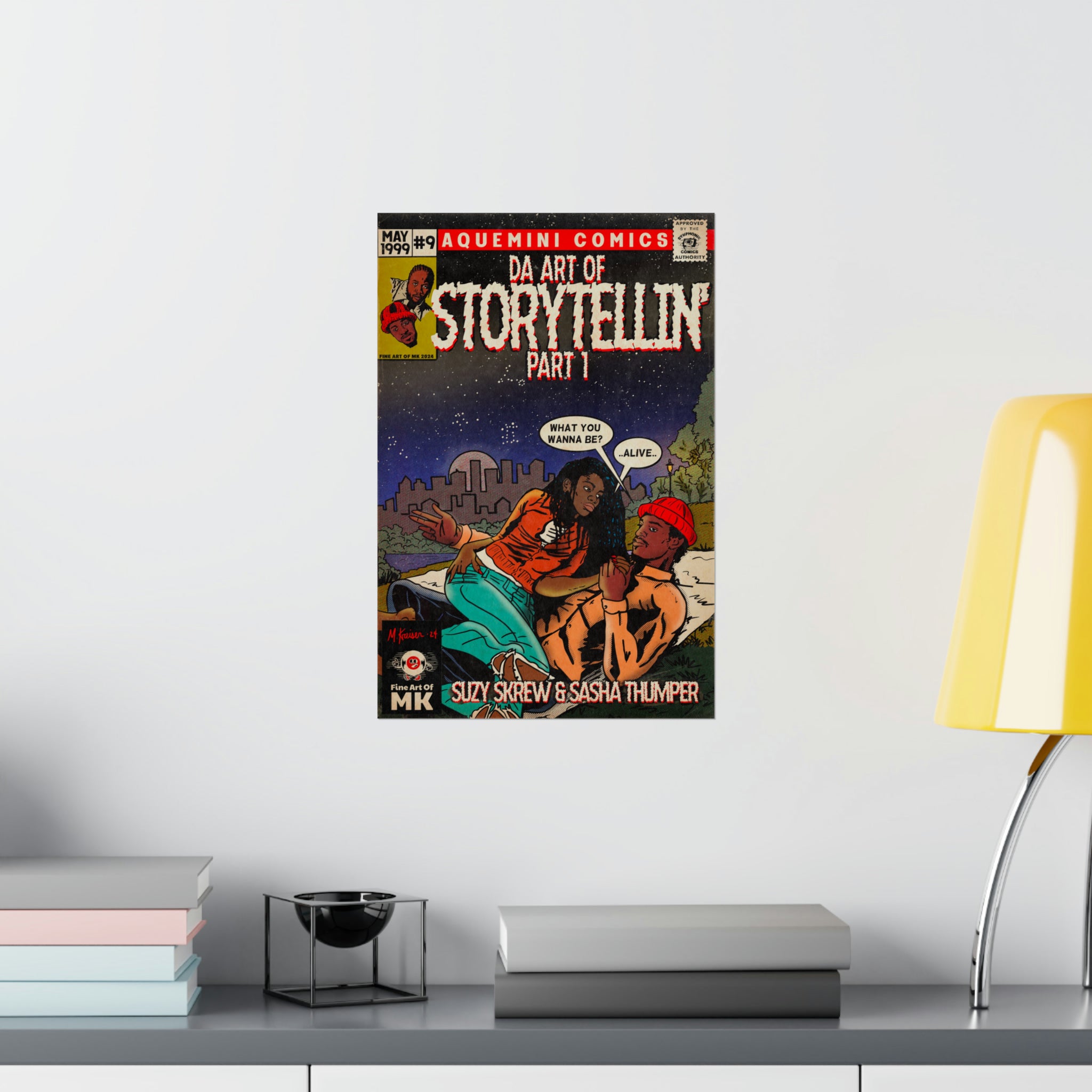 Da Art of Storytellin’ Part 1 - Matte Vertical Poster