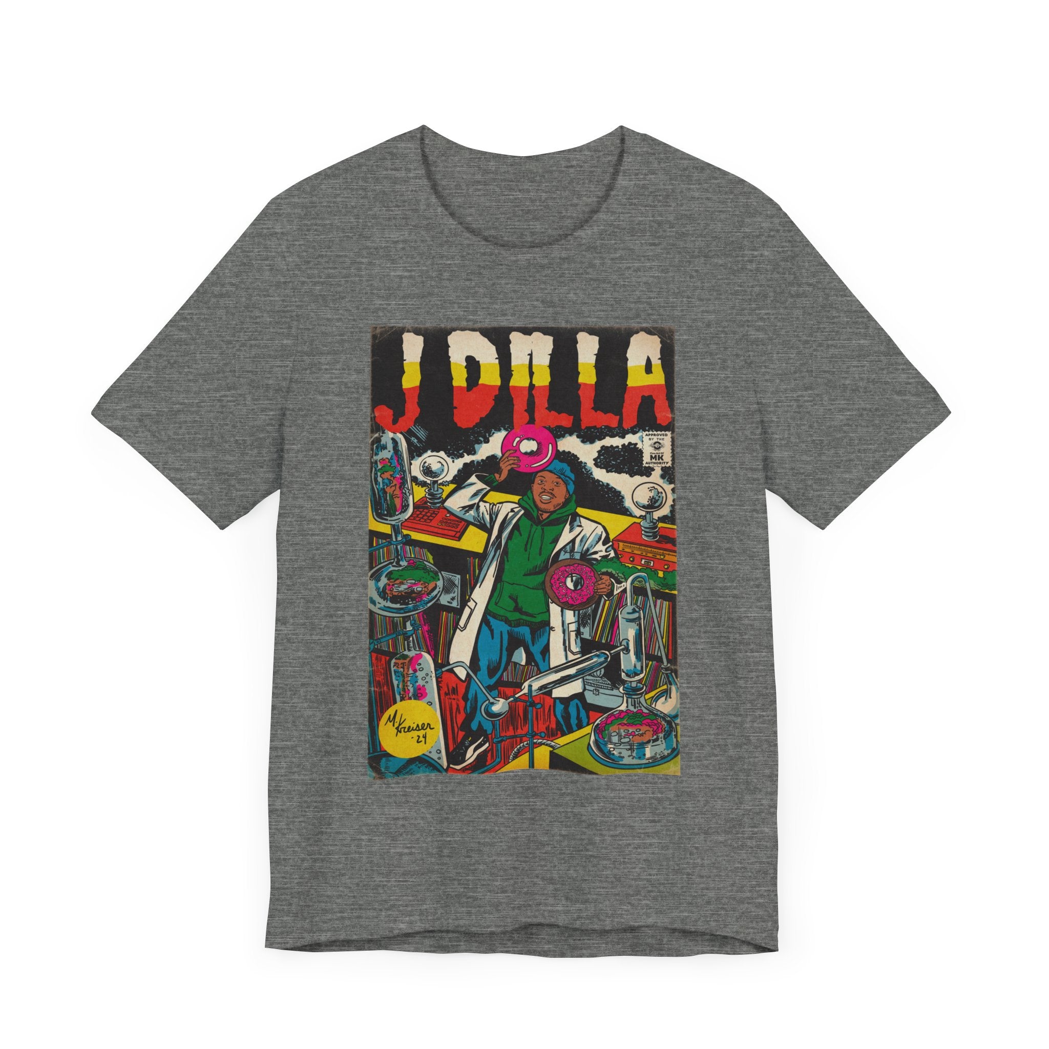Dilla - Comic Book Art - Unisex Jersey Short Sleeve Tee