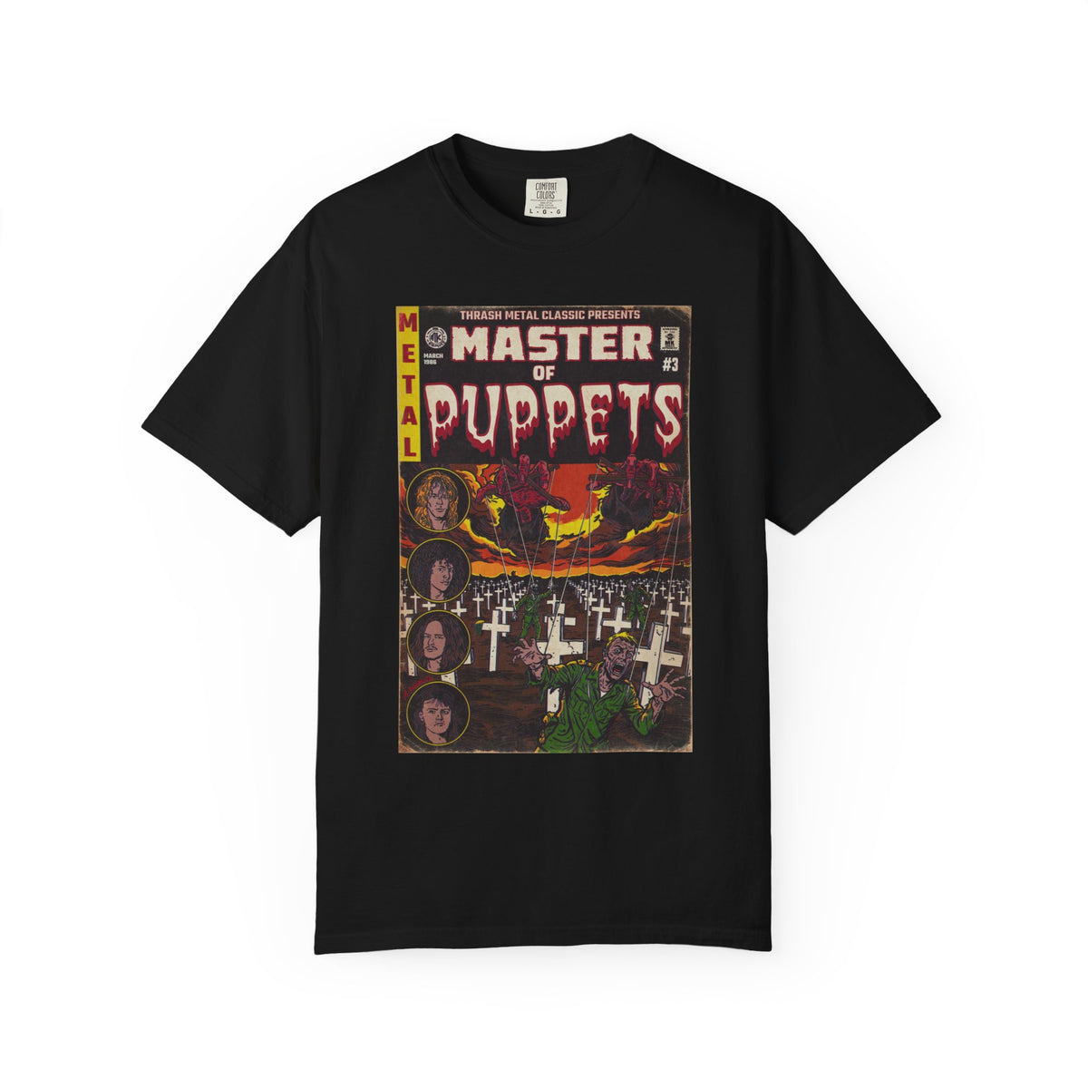 Master of Puppets - Unisex Garment-Dyed T-shirt