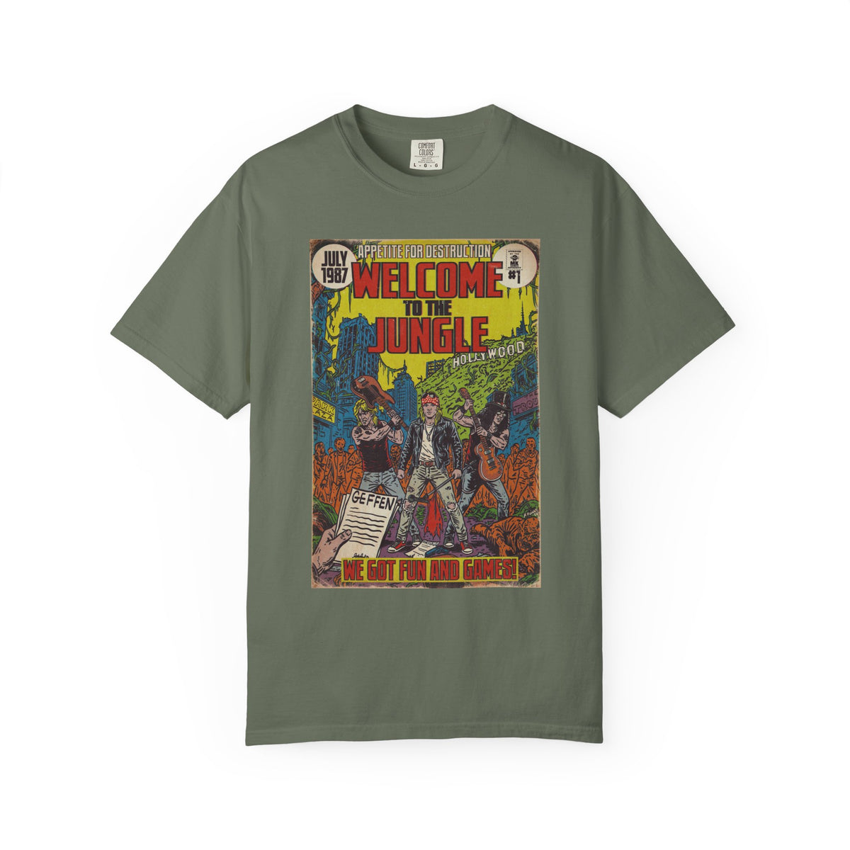 Welcome to the Jungle -Unisex Comfort Colors T-shirt