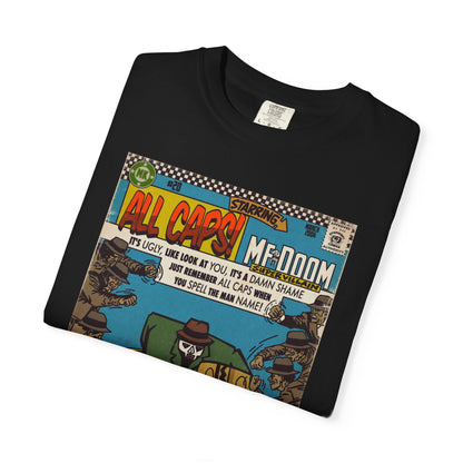 MF DOOM - All Caps - Unisex Comfort Colors T-shirt