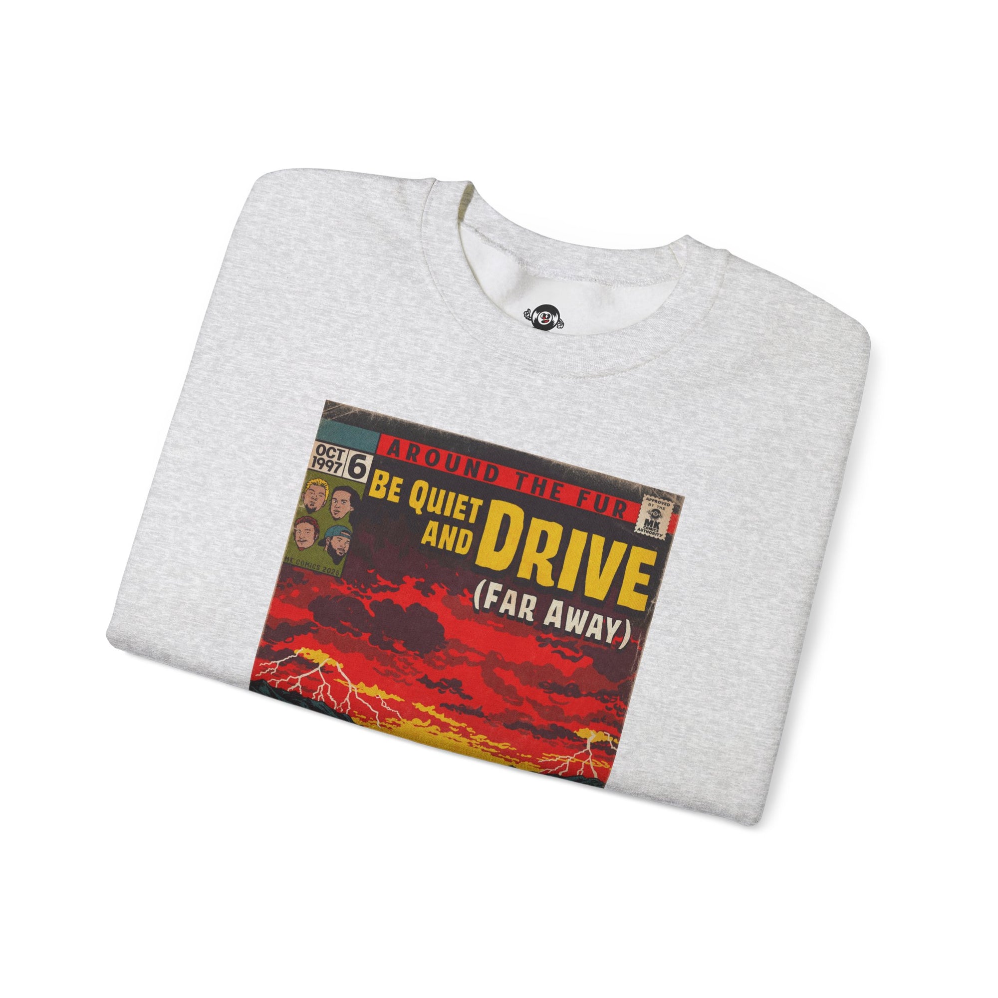 Be Quiet and Drive - Unisex Heavy Blend™ Crewneck Sweatshirt