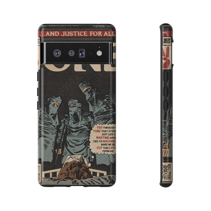 Metallica- One - Johnny Got His Gun Comic Book Art - Tough Phone Cases
