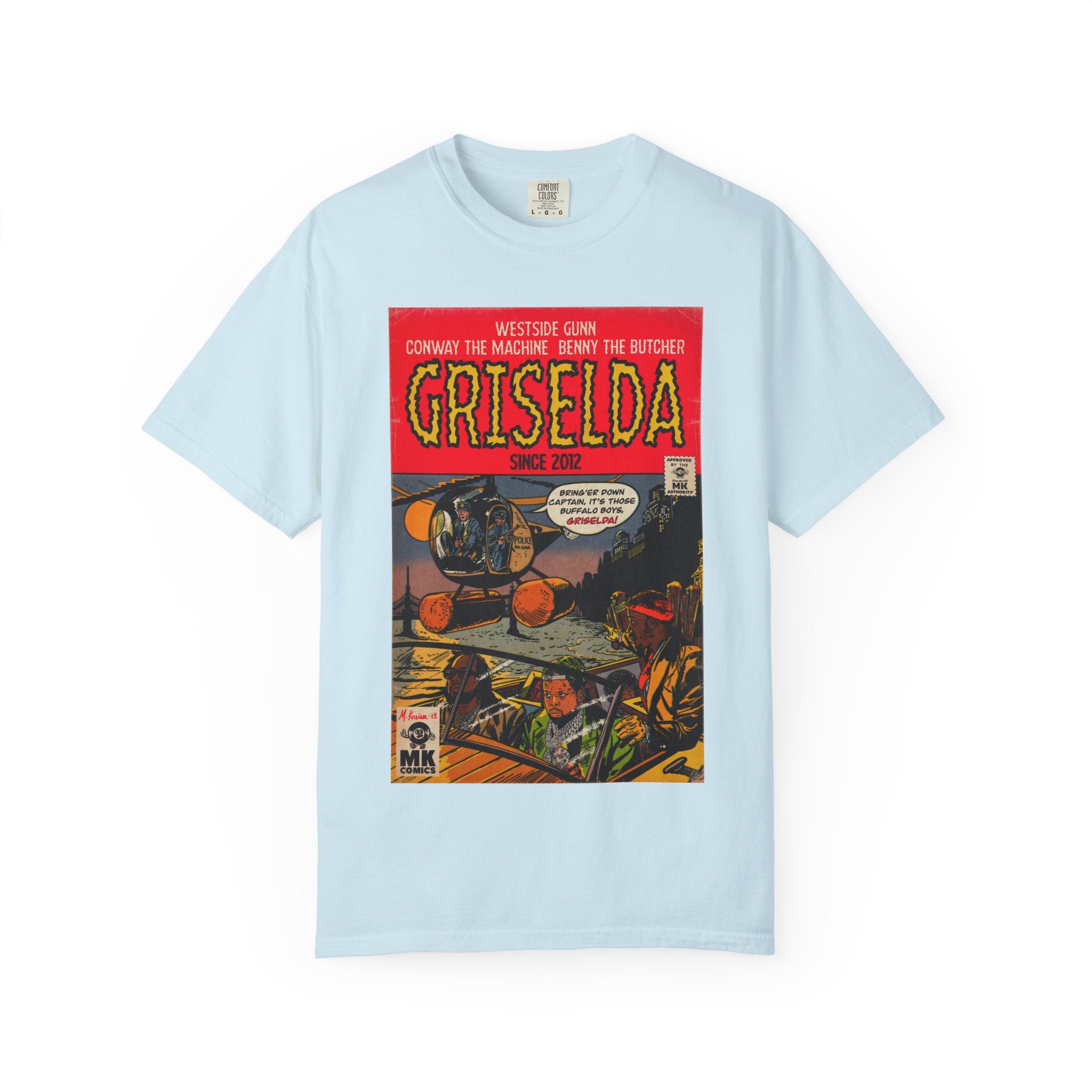Griselda - Comic Book Art - Unisex Comfort Colors T-shirt