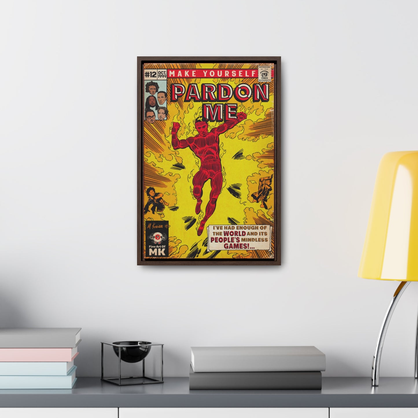 Incubus - Pardon Me - Gallery Canvas Wraps, Vertical Frame