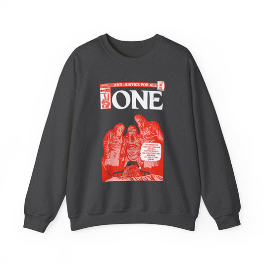 Metallica - One - RED VARIANT - Unisex Heavy Blend™ Crewneck Sweatshirt