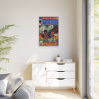 Aquemini - Comic Book Art - Matte Canvas, Framed (Multi-color)
