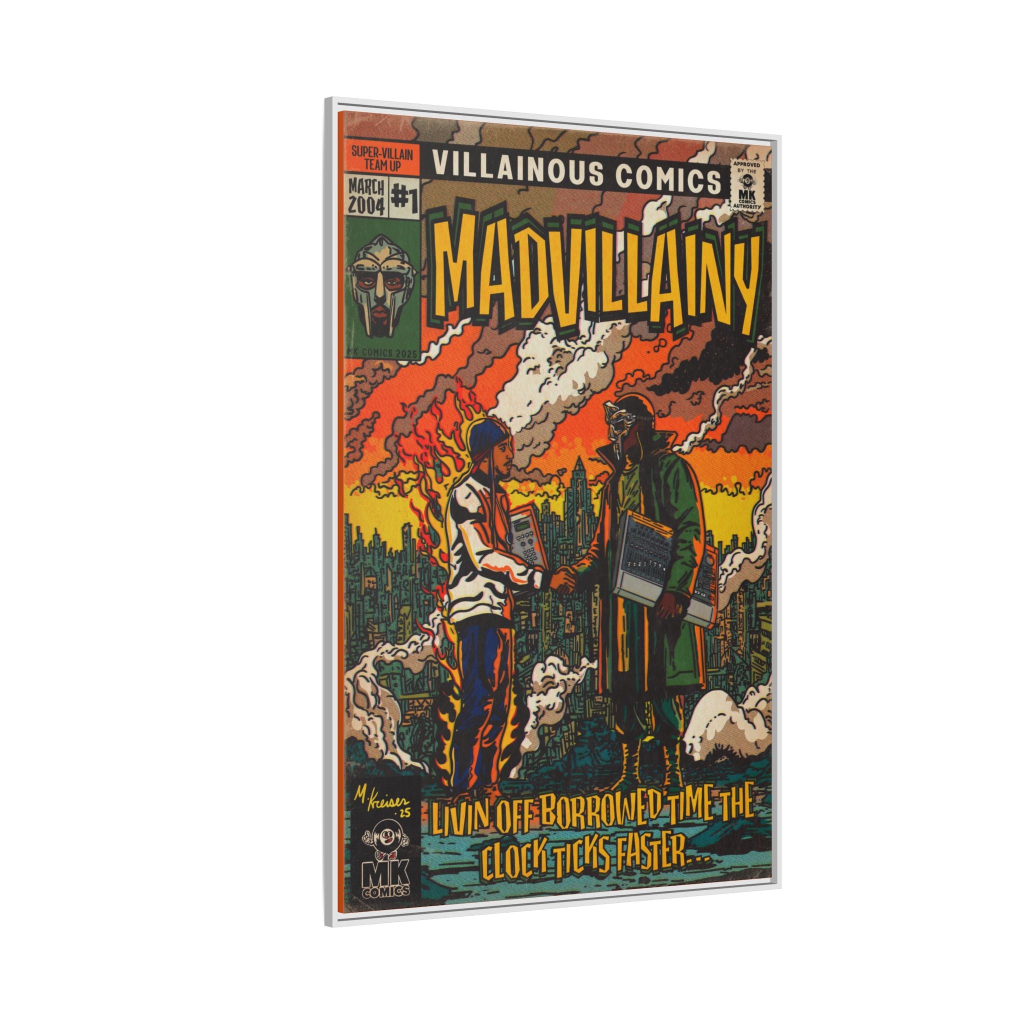 Madvillainy - Matte Canvas, Framed (Multi-color)