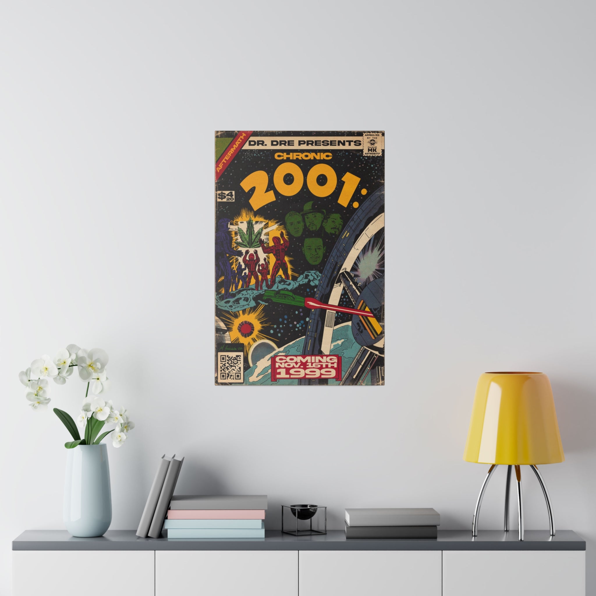 Chronic 2001 - Matte Canvas, Stretched