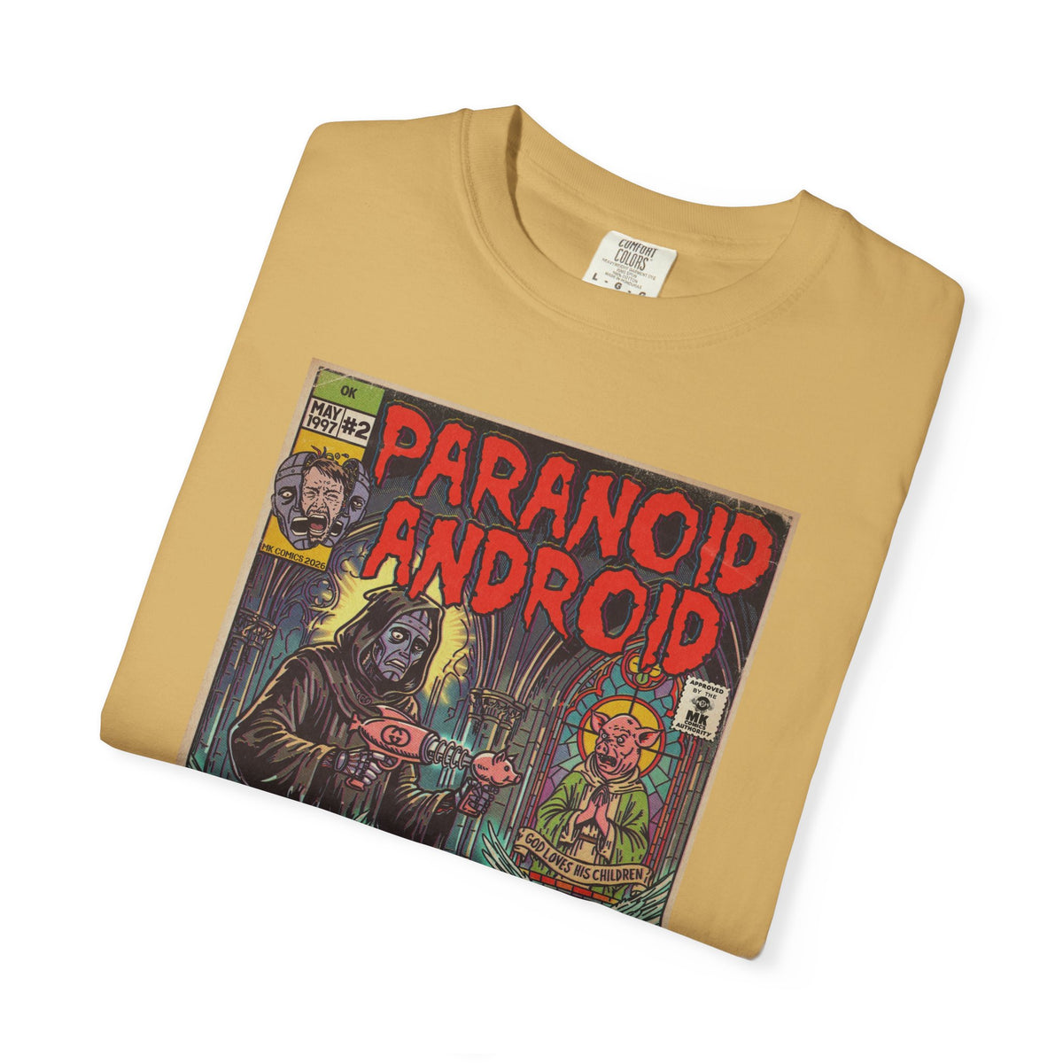 Paranoid Android – Unisex Comfort Colors T-Shirt