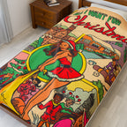 All I Want for Christmas... - Velveteen Plush Blanket